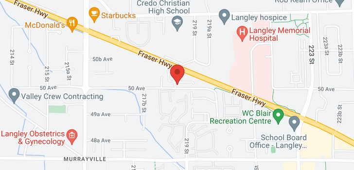 map of 33 21867 50 AVENUE